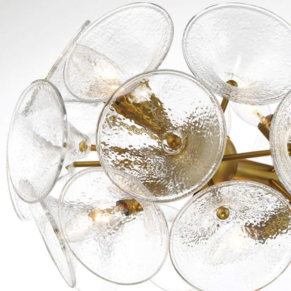 Winter Linear Pendant Light in Detail.