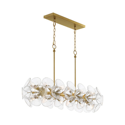 Winter Linear Pendant Light in Detail.