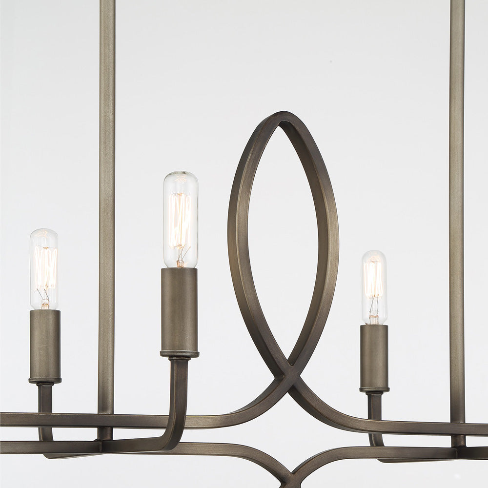 Yorkville Linear Pendant Light in Detail.