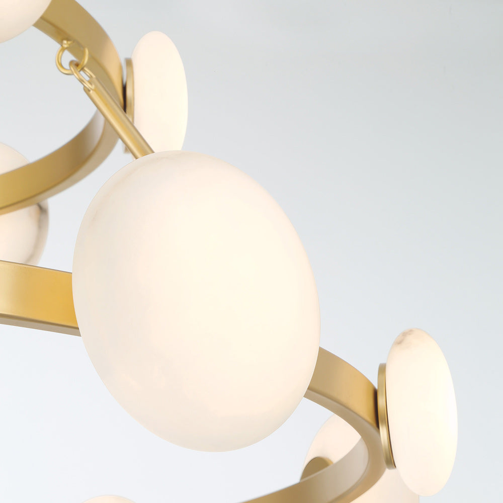 Zill LED Chandelier in Detail.