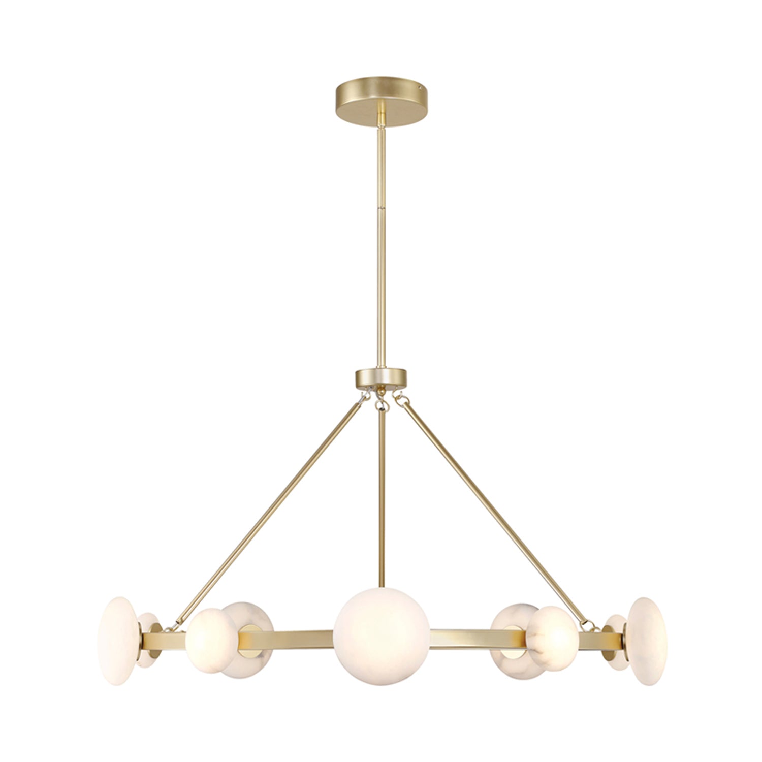 Zill LED Chandelier in Detail.