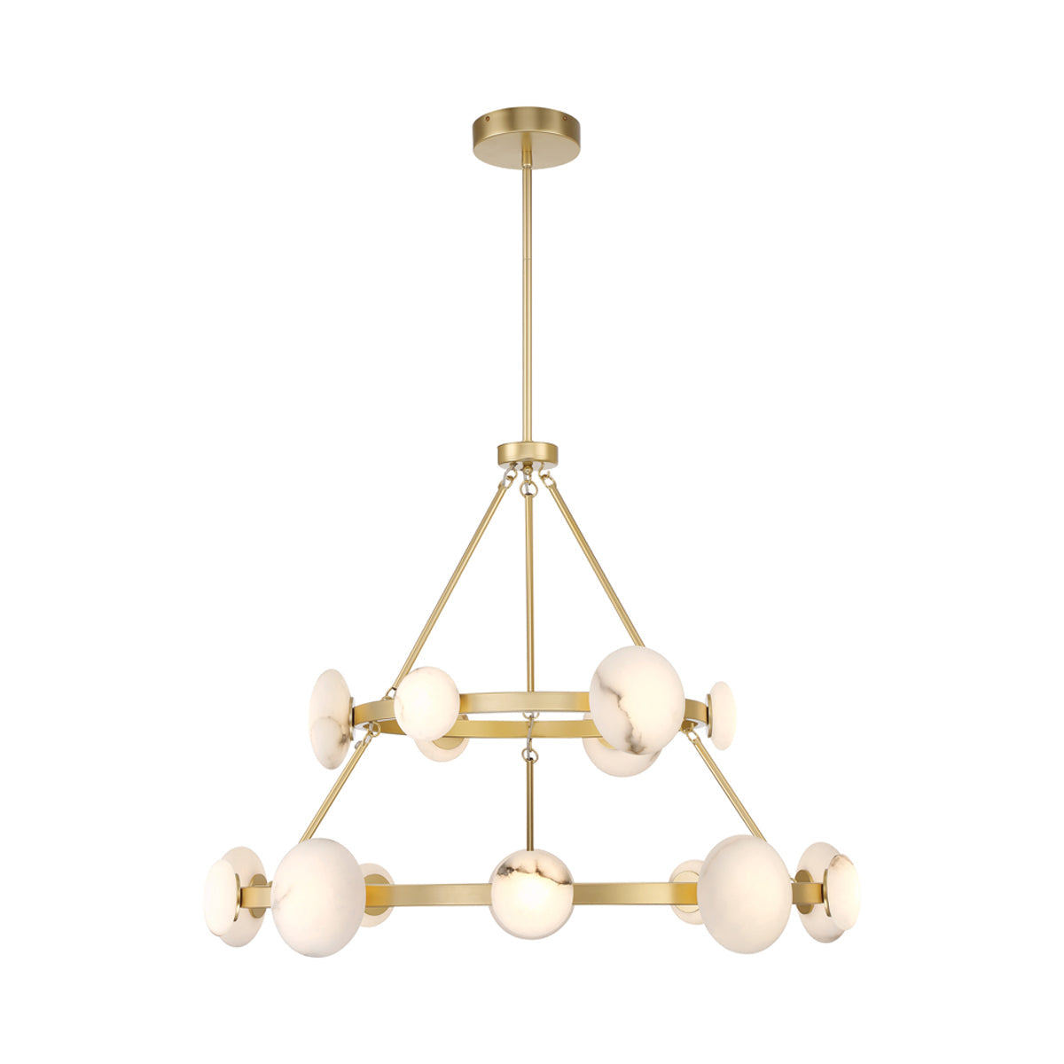 Zill LED Chandelier in Detail.