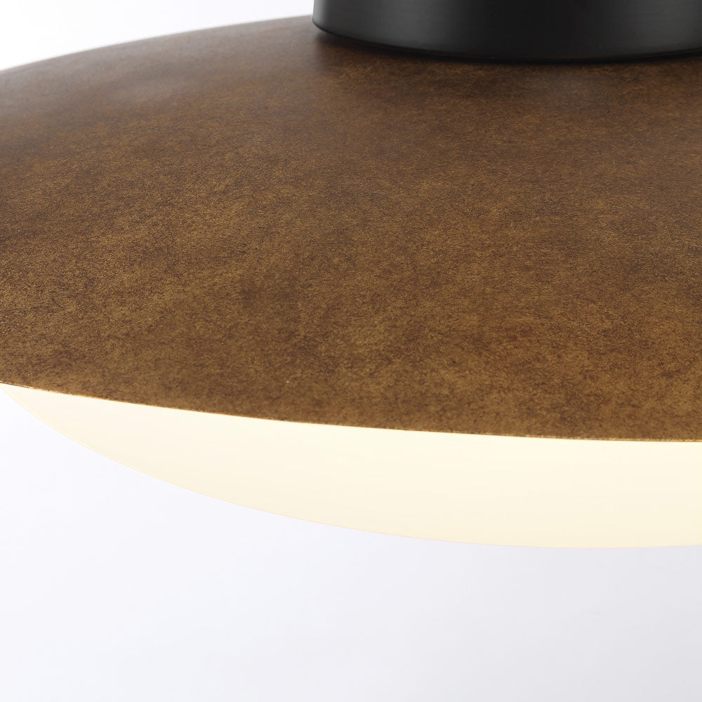 Zinola LED Flush Mount Ceiling Light in Detail.