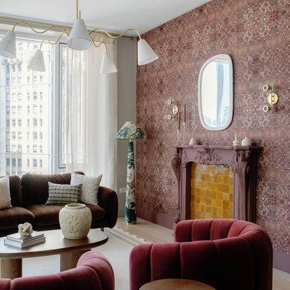 Alexa Bath Vanity Light in living room.
