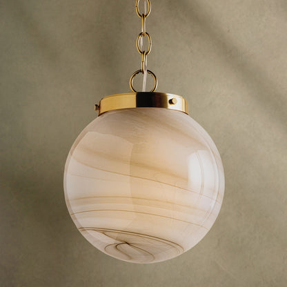 Ambra Pendant Light in Detail.