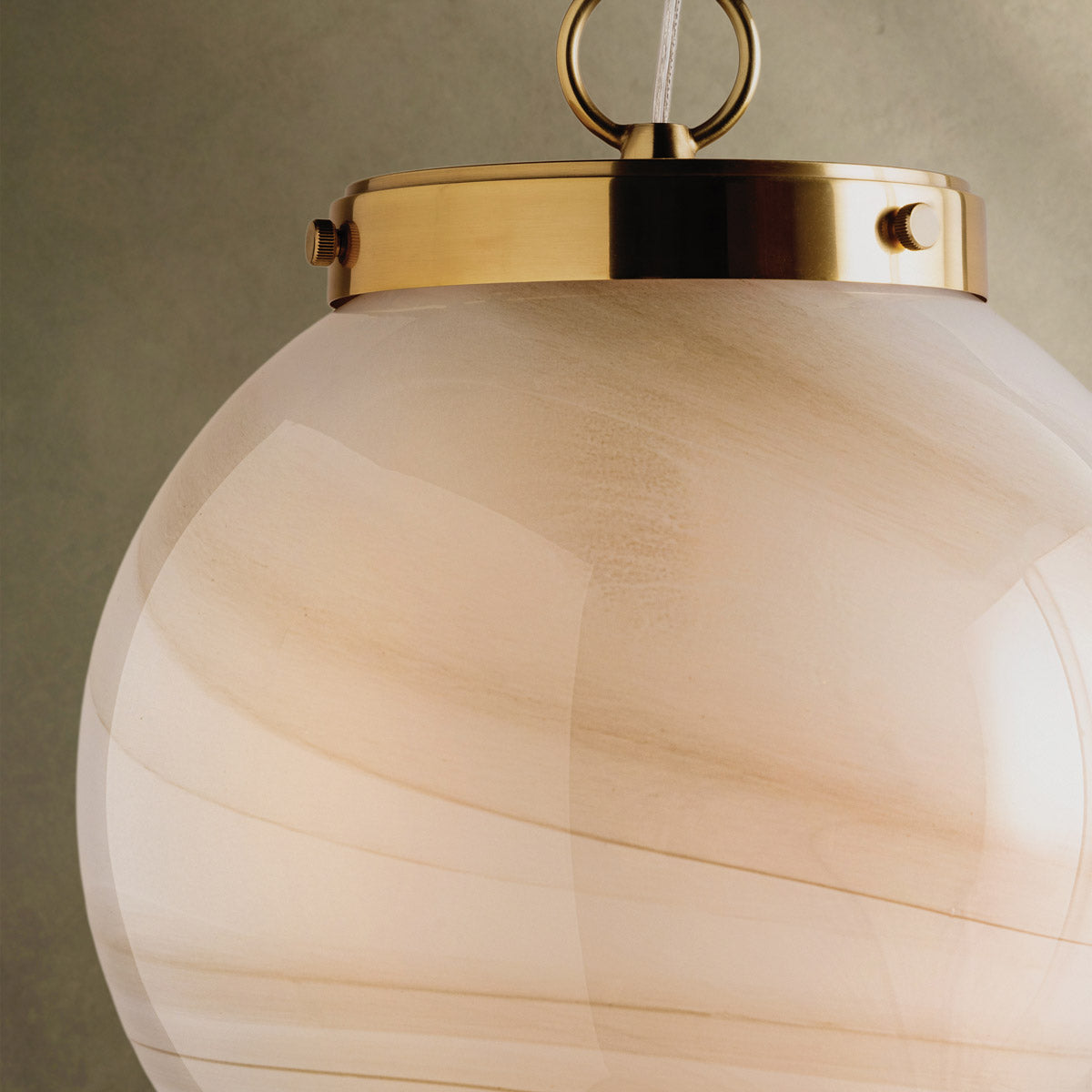 Ambra Pendant Light in Detail.
