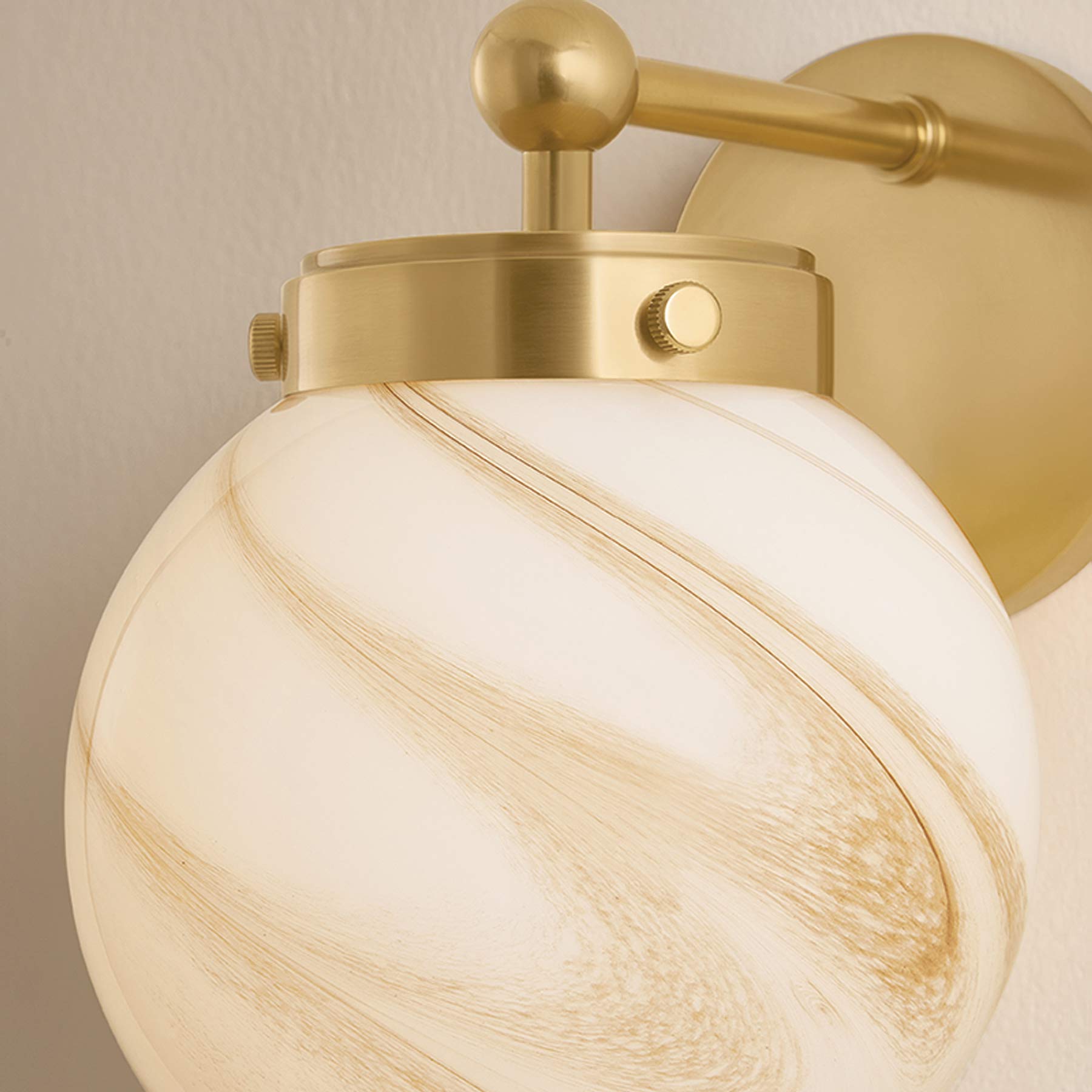 Ambra Wall Light in Detail.