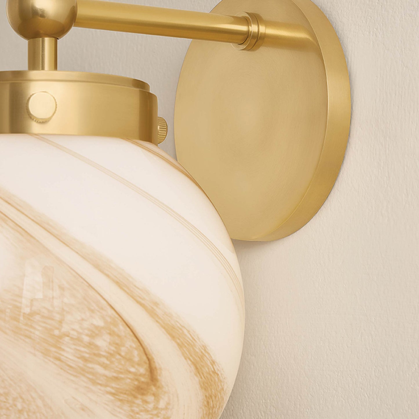 Ambra Wall Light in Detail.