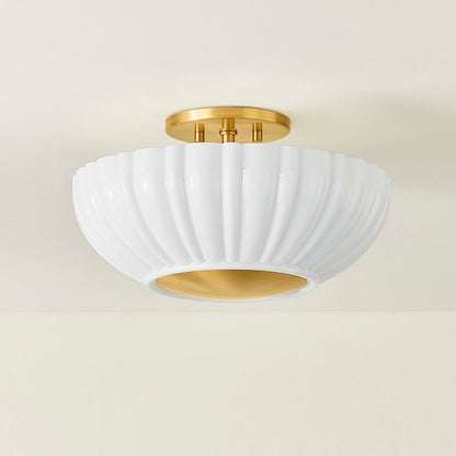 Anne Flush Mount Ceiling Light in Detail.