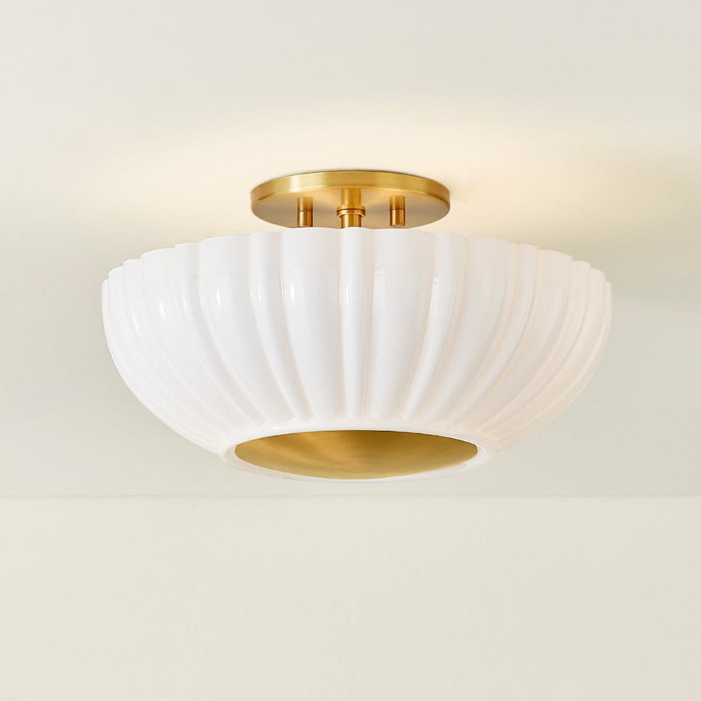 Anne Flush Mount Ceiling Light in Detail.