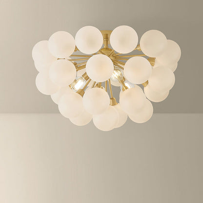 Antoneta Semi Flush Mount Ceiling Light in Detail.