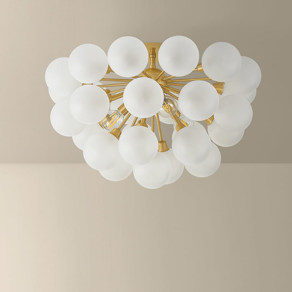 Antoneta Semi Flush Mount Ceiling Light in Detail.