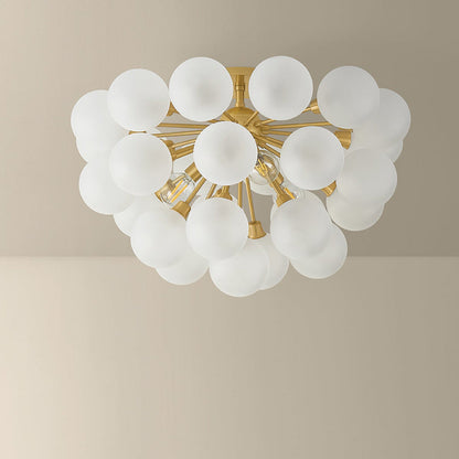 Antoneta Semi Flush Mount Ceiling Light in Detail.