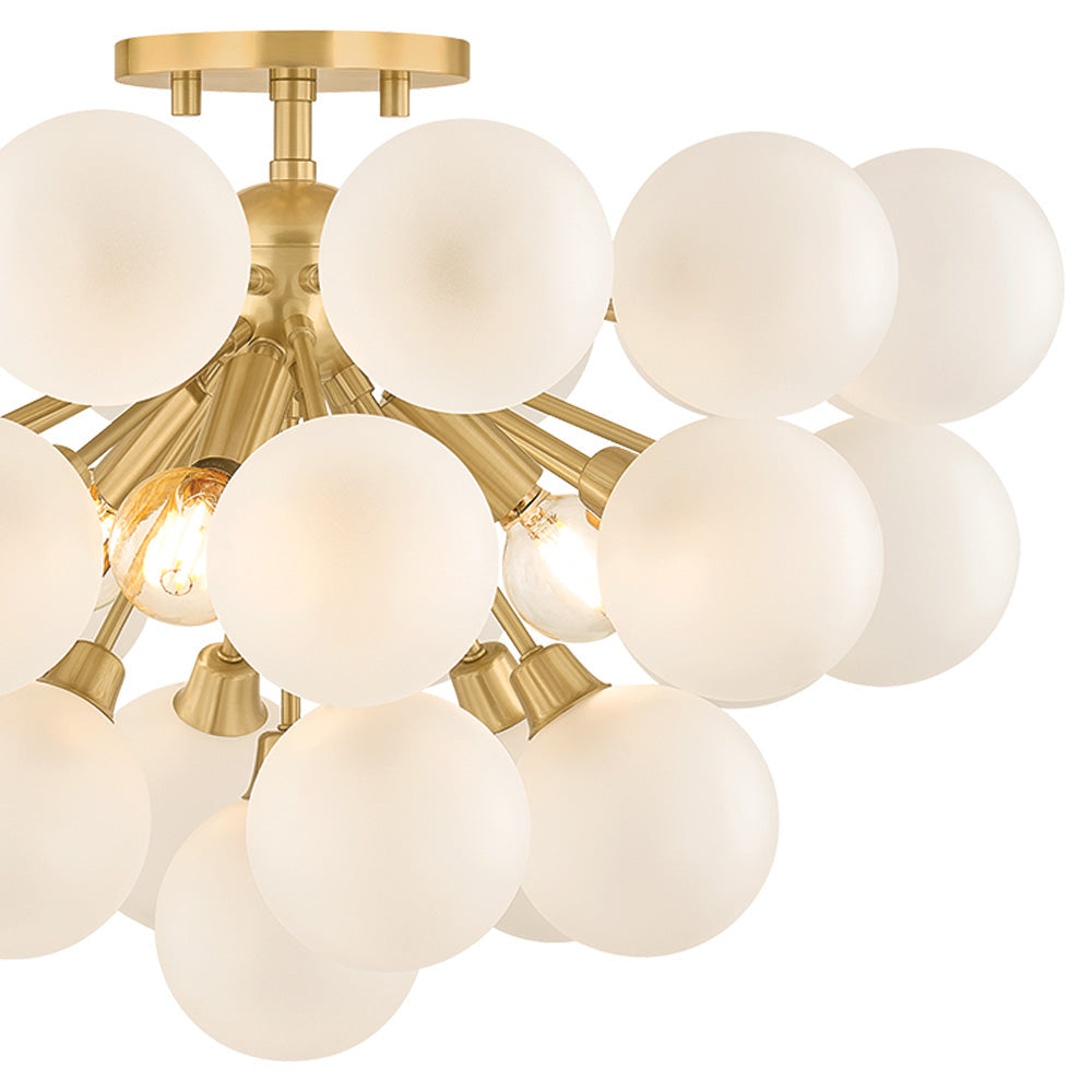 Antoneta Semi Flush Mount Ceiling Light in Detail.