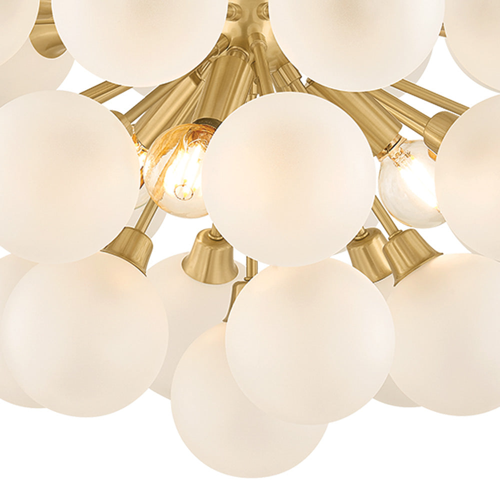 Antoneta Semi Flush Mount Ceiling Light in Detail.