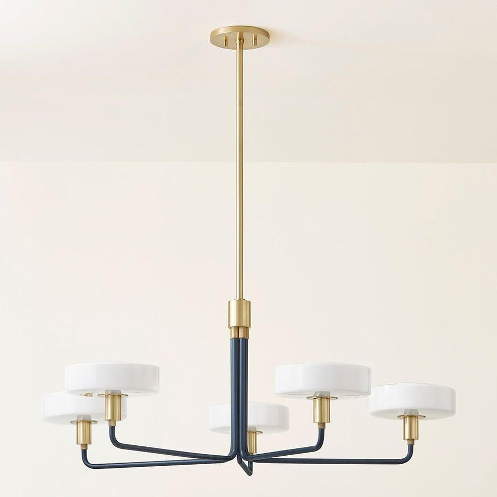 Aston Chandelier in Detail.