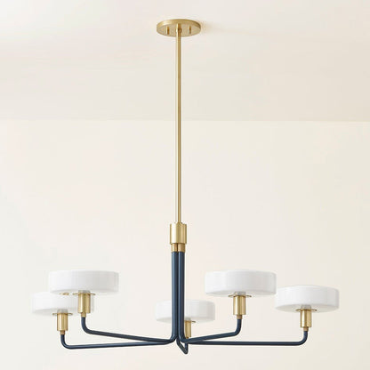 Aston Chandelier in Detail.