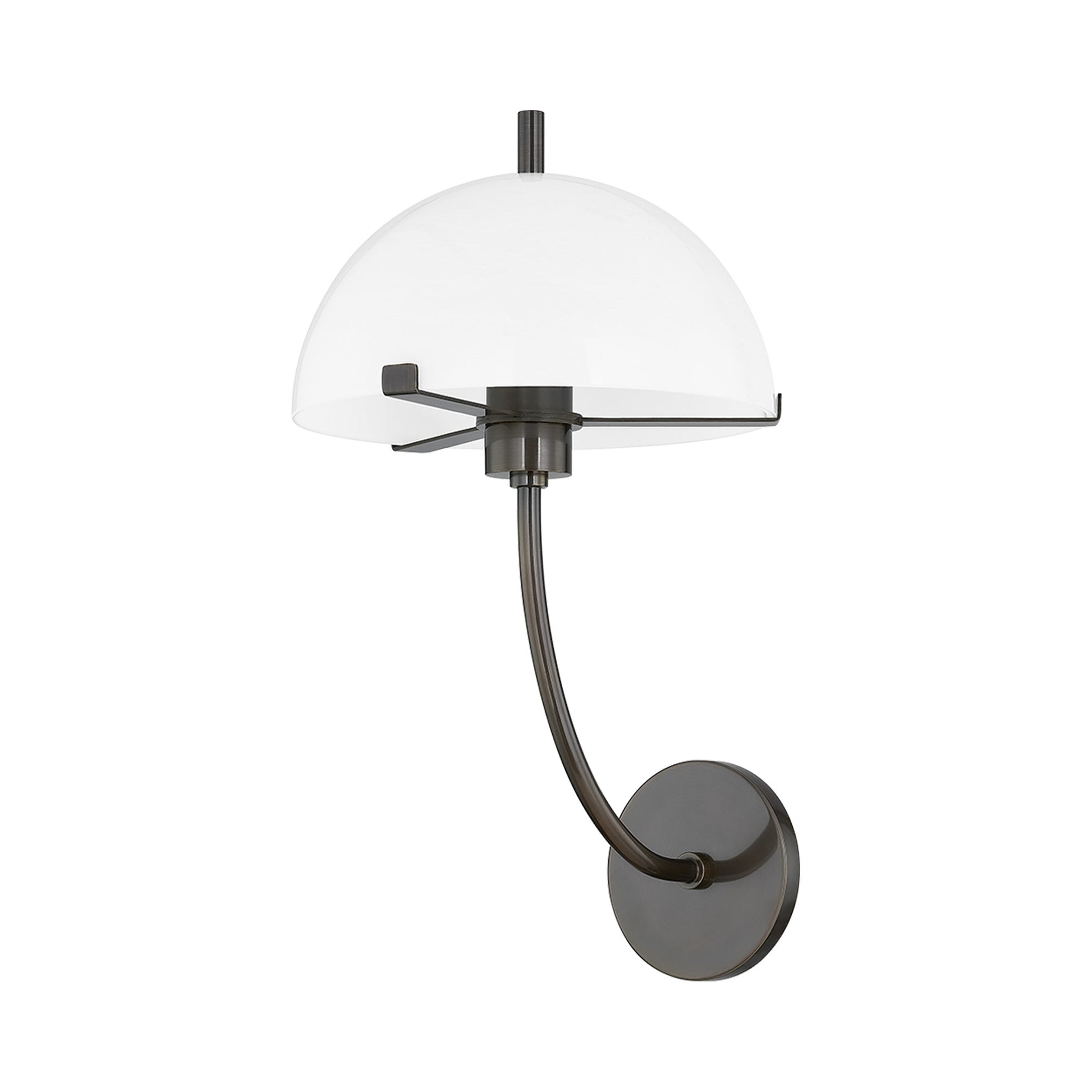 Atala Wall Light in True Bronze.