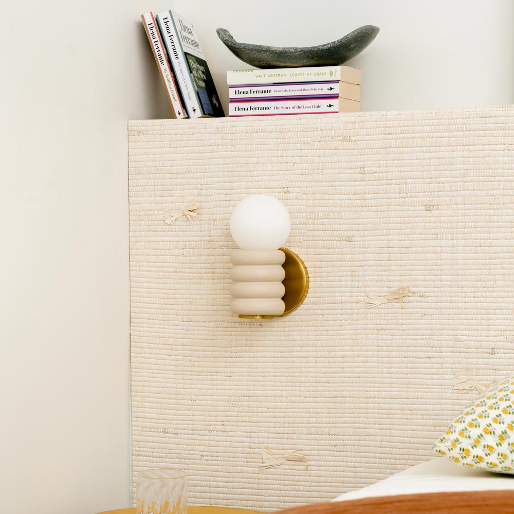 Bibi Wall Light in living room.