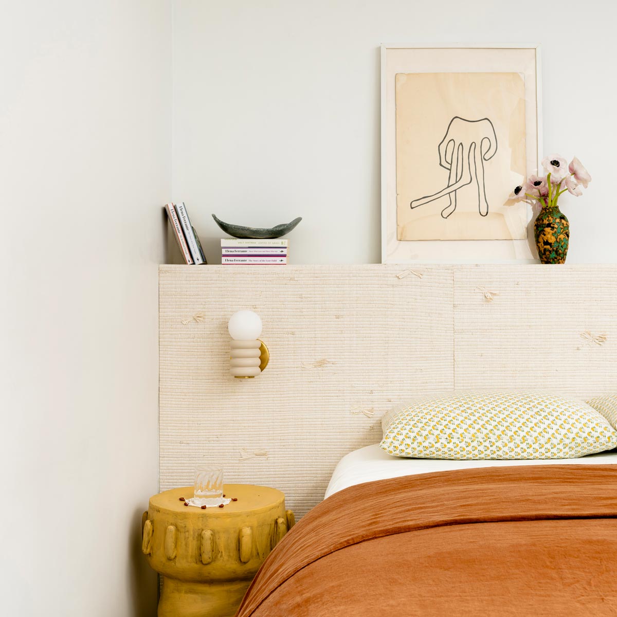 Bibi Wall Light in living room.