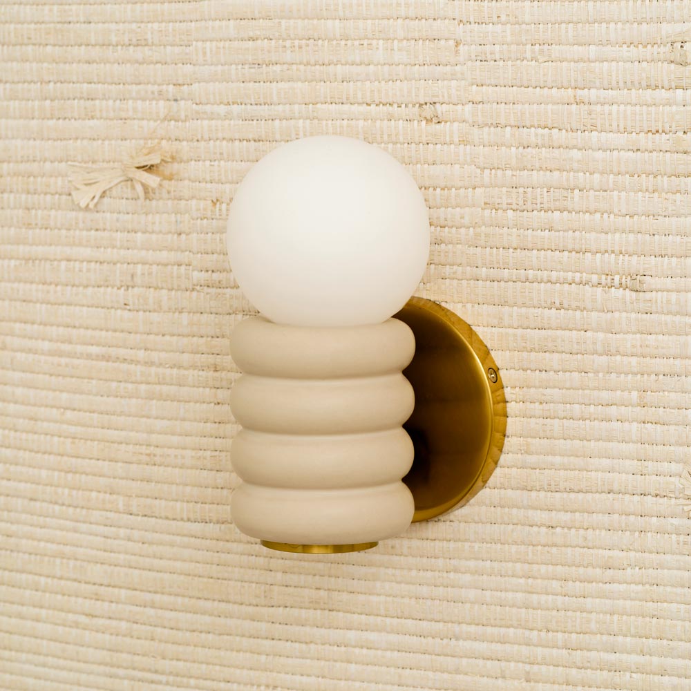 Bibi Wall Light in living room.