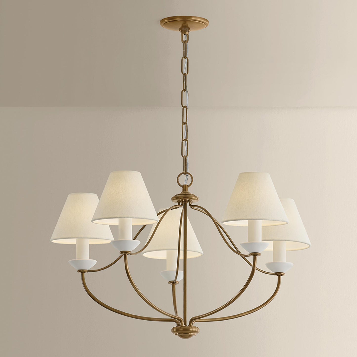 Brinlea Chandelier in Detail.