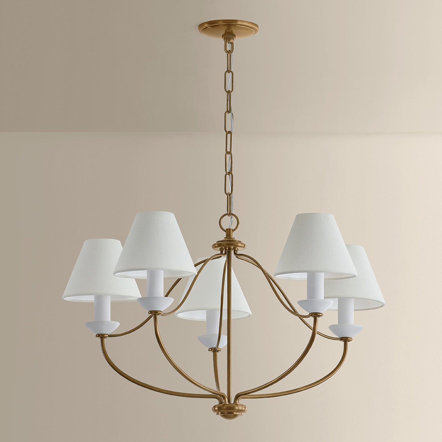 Brinlea Chandelier in Detail.