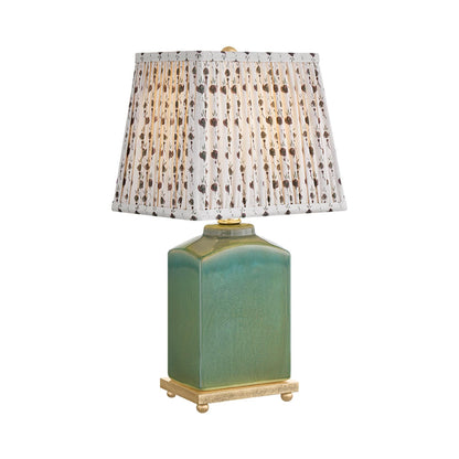 Brynn Table Lamp in Jade (Primrose Plum).