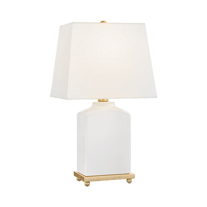 Brynn Table Lamp in Cloud (White Linen).