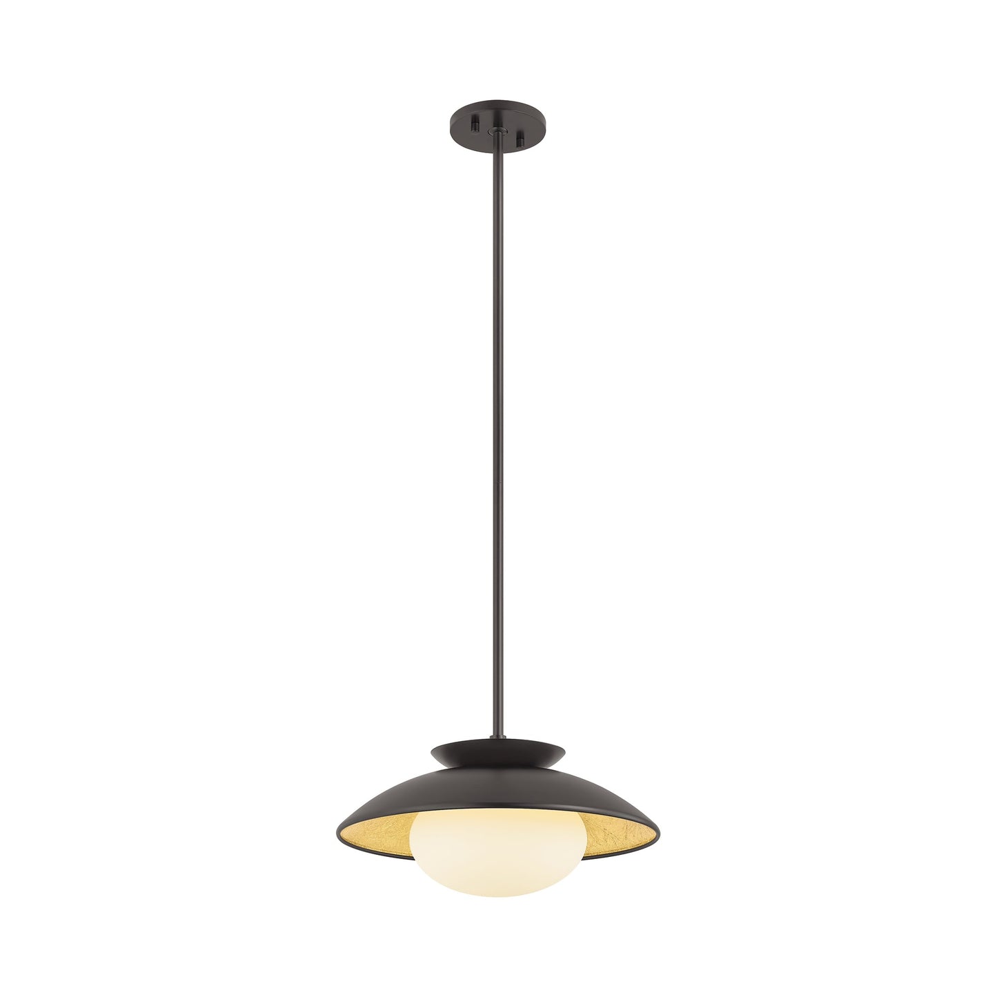 Cadence Pendant Light in Black (14.25-Inch).