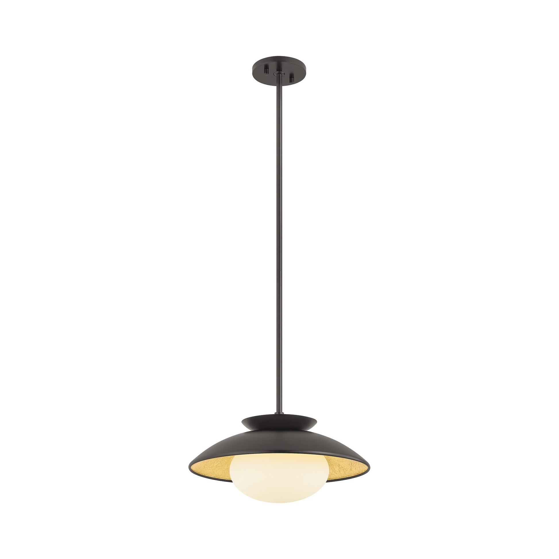 Cadence Pendant Light in Black (14.25-Inch).