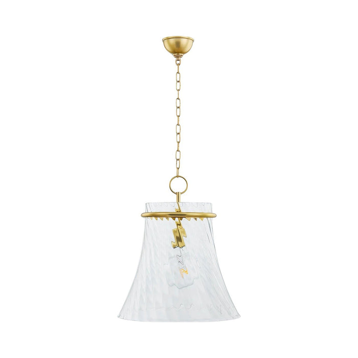 Cantana Pendant Light in Aged Brass (Large).