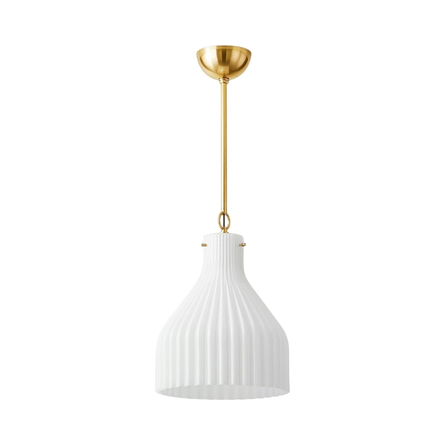 Corinthia Pendant Light in Aged Brass (Large).