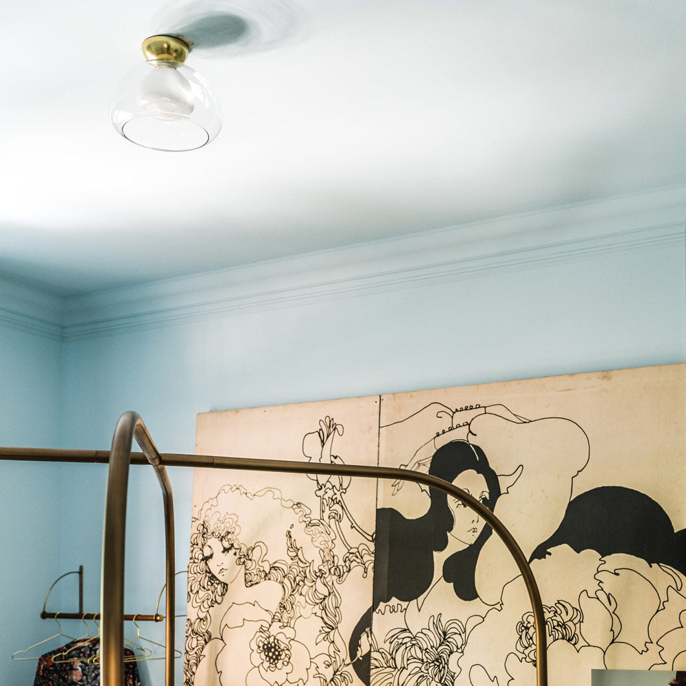 Cortney Semi Flush Mount Ceiling Light in Detail.
