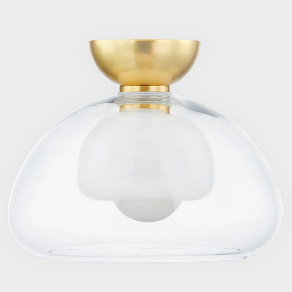 Cortney Semi Flush Mount Ceiling Light in Detail.