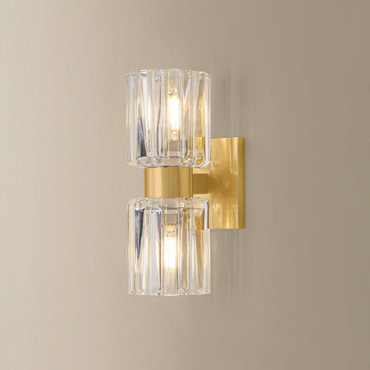 Danae Vertical Bath Vanity Light in Detail.