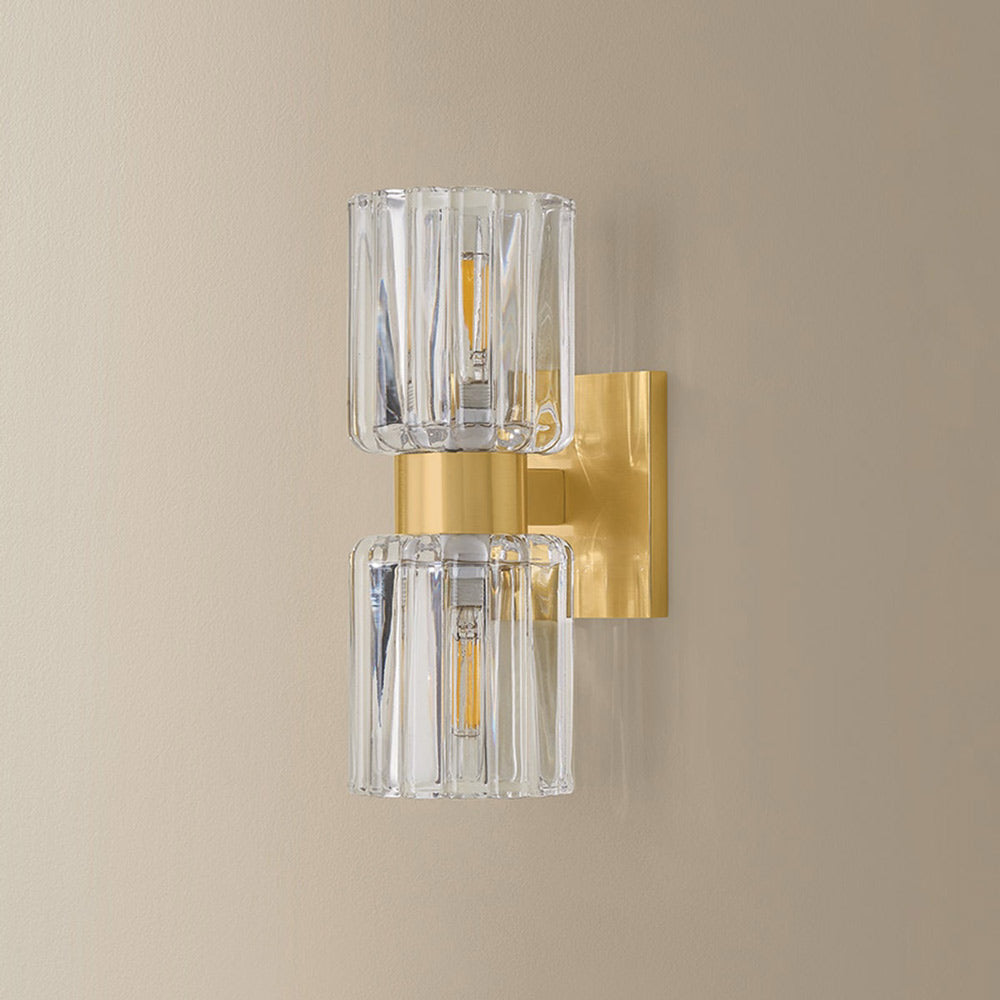 Danae Vertical Bath Vanity Light in Detail.