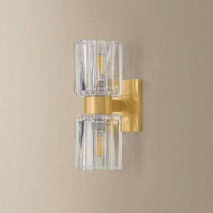 Danae Vertical Bath Vanity Light in Detail.