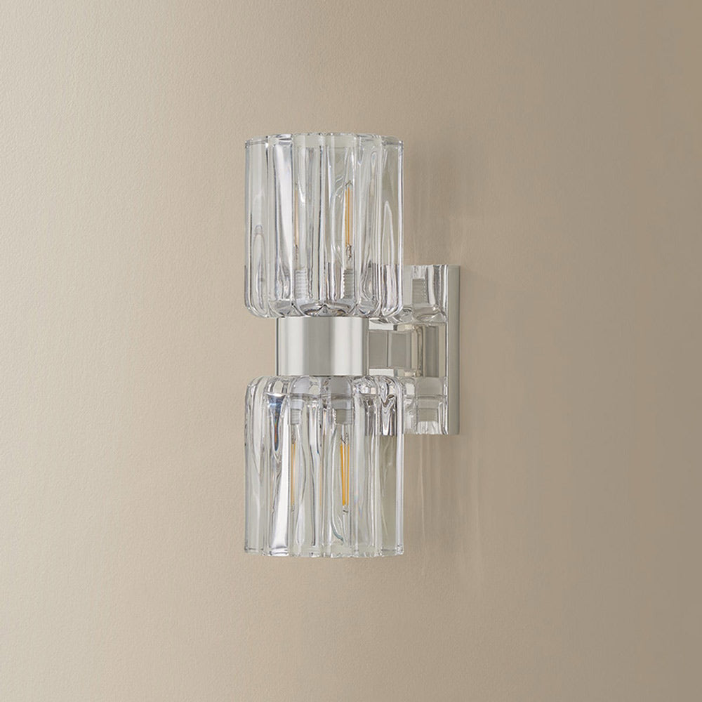Danae Vertical Bath Vanity Light in Detail.