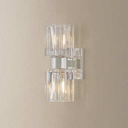 Danae Vertical Bath Vanity Light in Detail.
