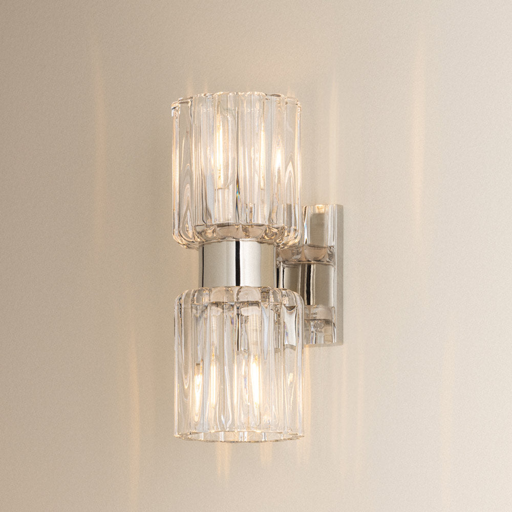Danae Vertical Bath Vanity Light in Detail.