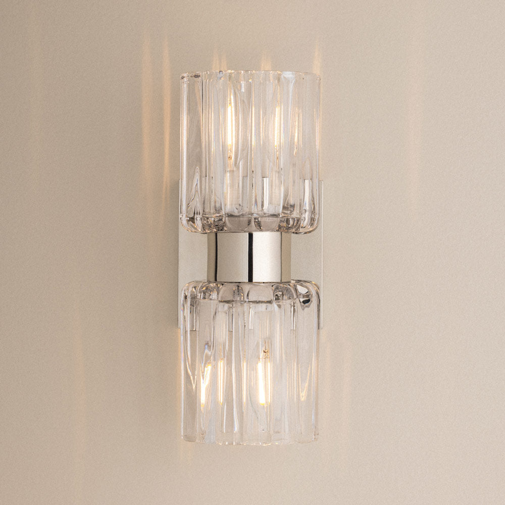 Danae Vertical Bath Vanity Light in Detail.