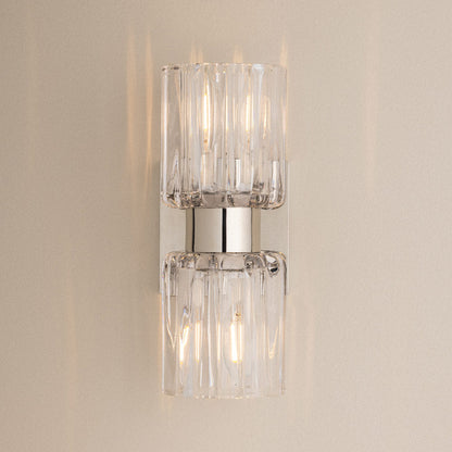 Danae Vertical Bath Vanity Light in Detail.