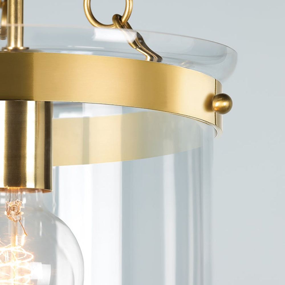 Dunbar Semi Flush Mount Ceiling Light in Detail.