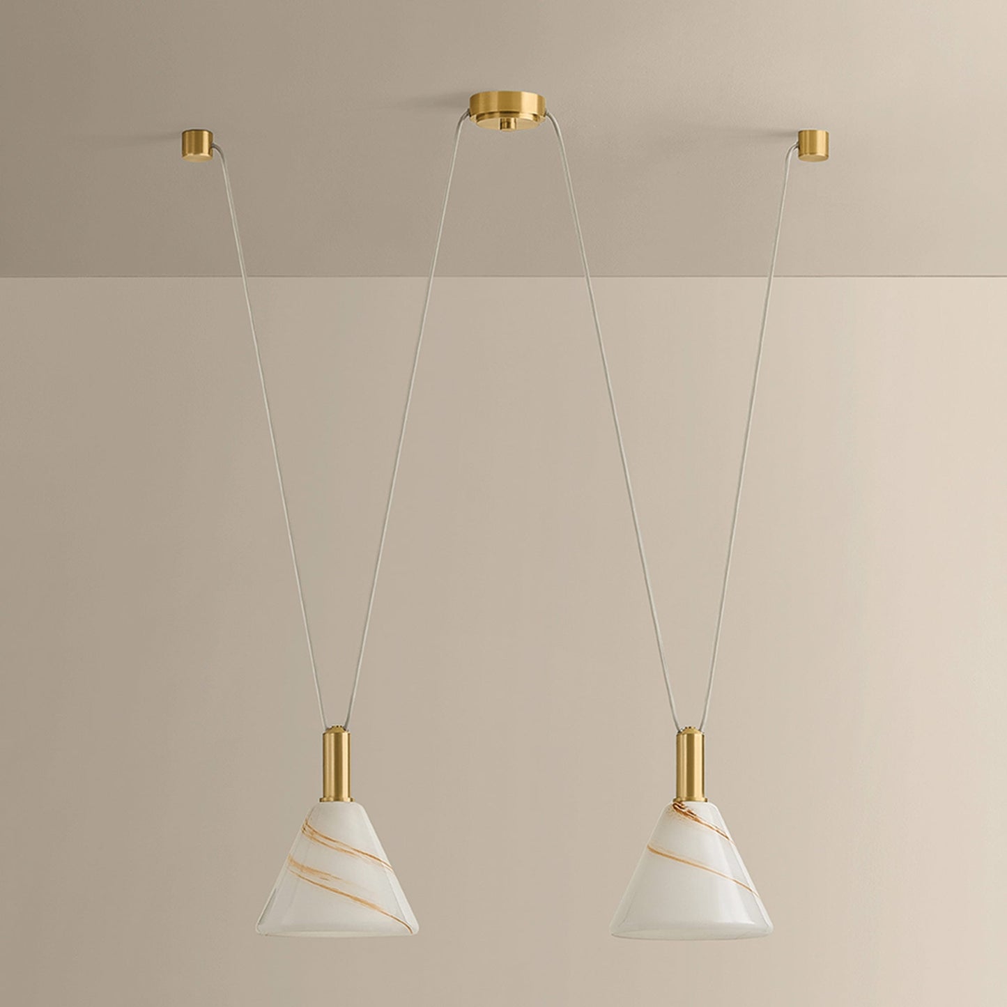 Eileen Linear Pendant Light in Detail.
