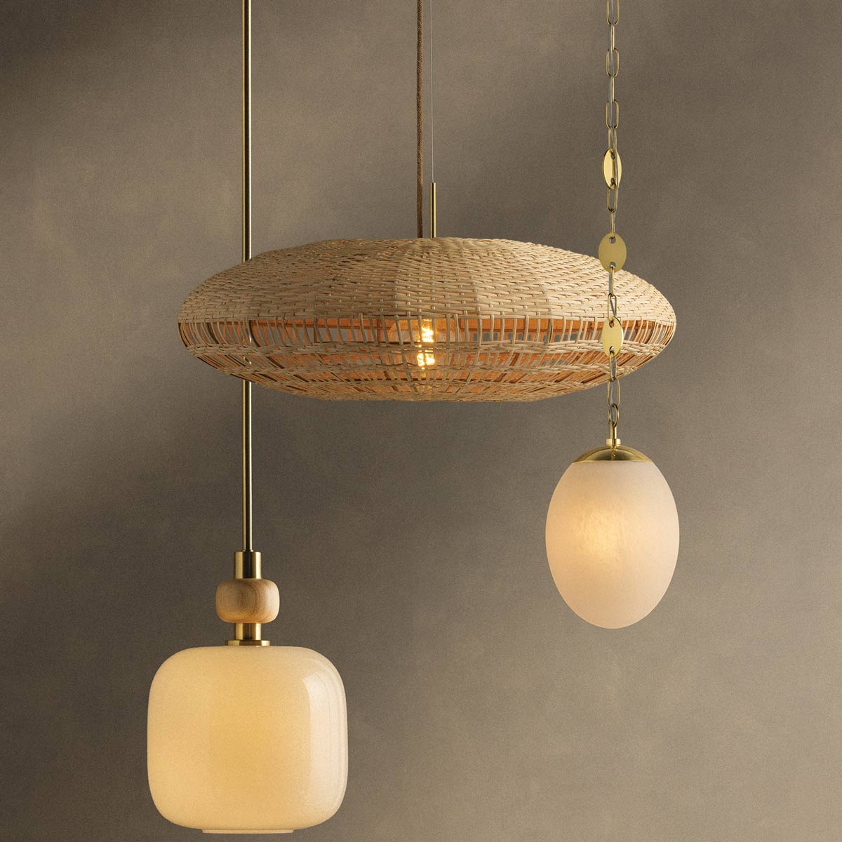Elise Pendant Light in Detail.