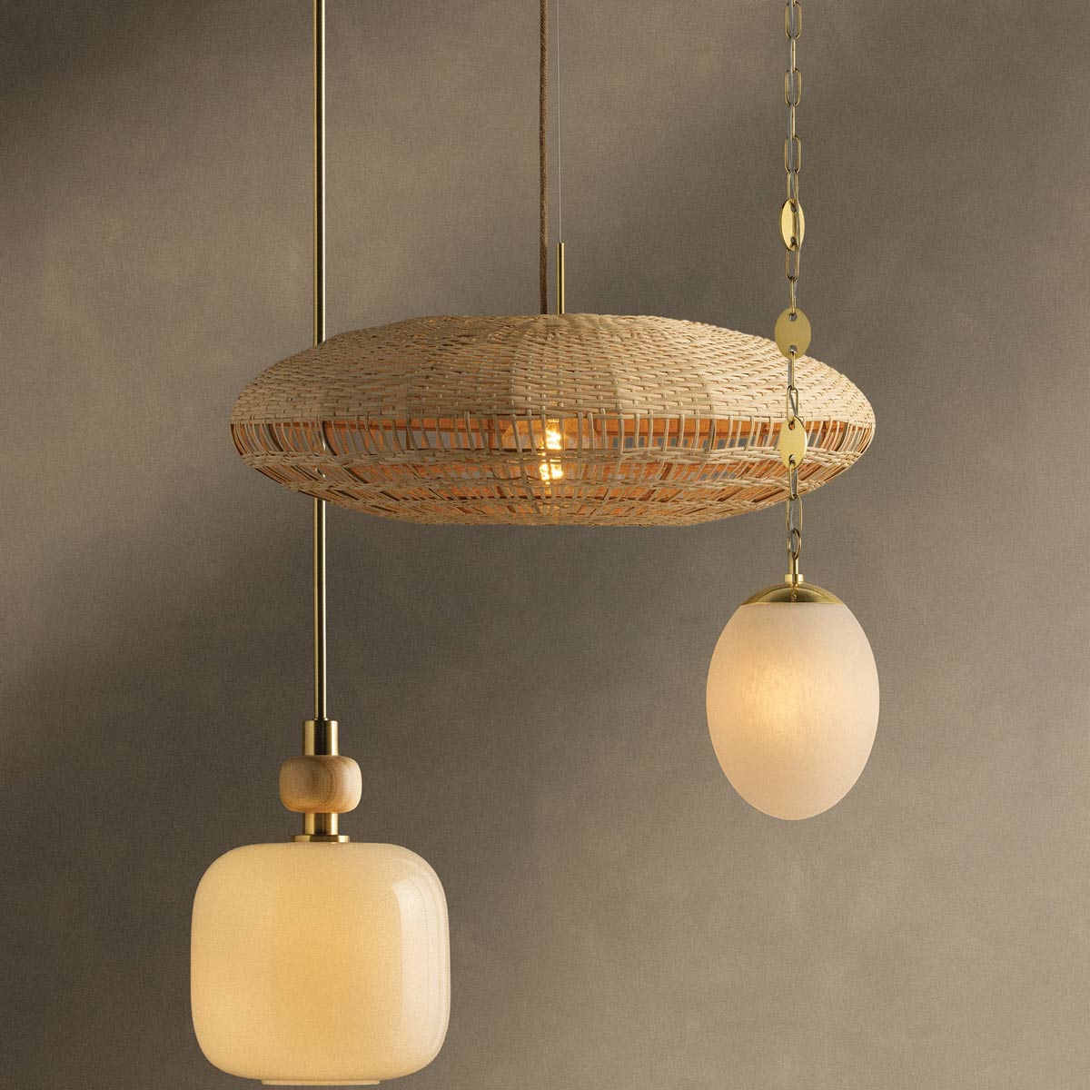 Erin Pendant Light in Detail.