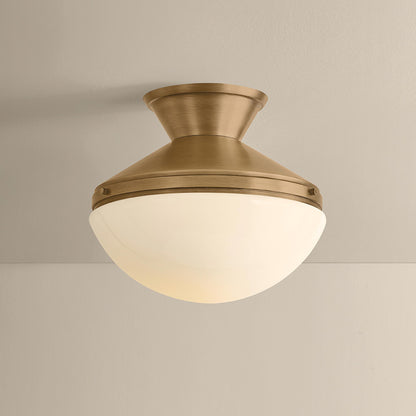 Esther Semi Flush Mount Ceiling Light in Detail.