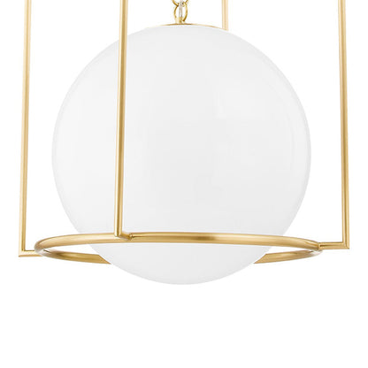Frankie Caged Pendant Light in Detail.