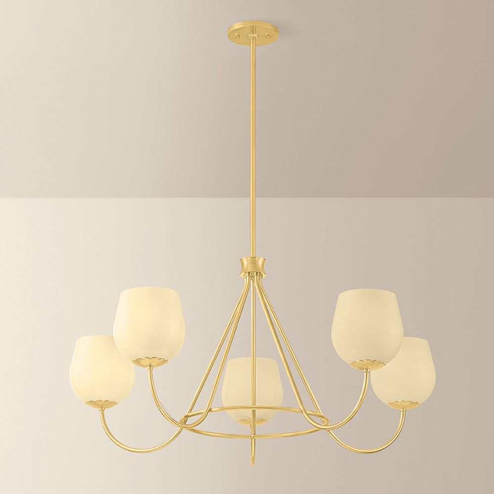 Genevieve Chandelier in Detail.